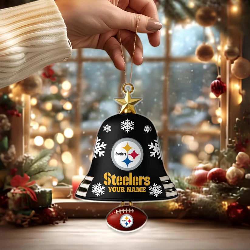 [SPECIAL OFFER] NEW CUSTOMIZED NFL14 PSB PITTSBURGH STEELERS CHRISTMAS ACRYLIC ORNAMENT
