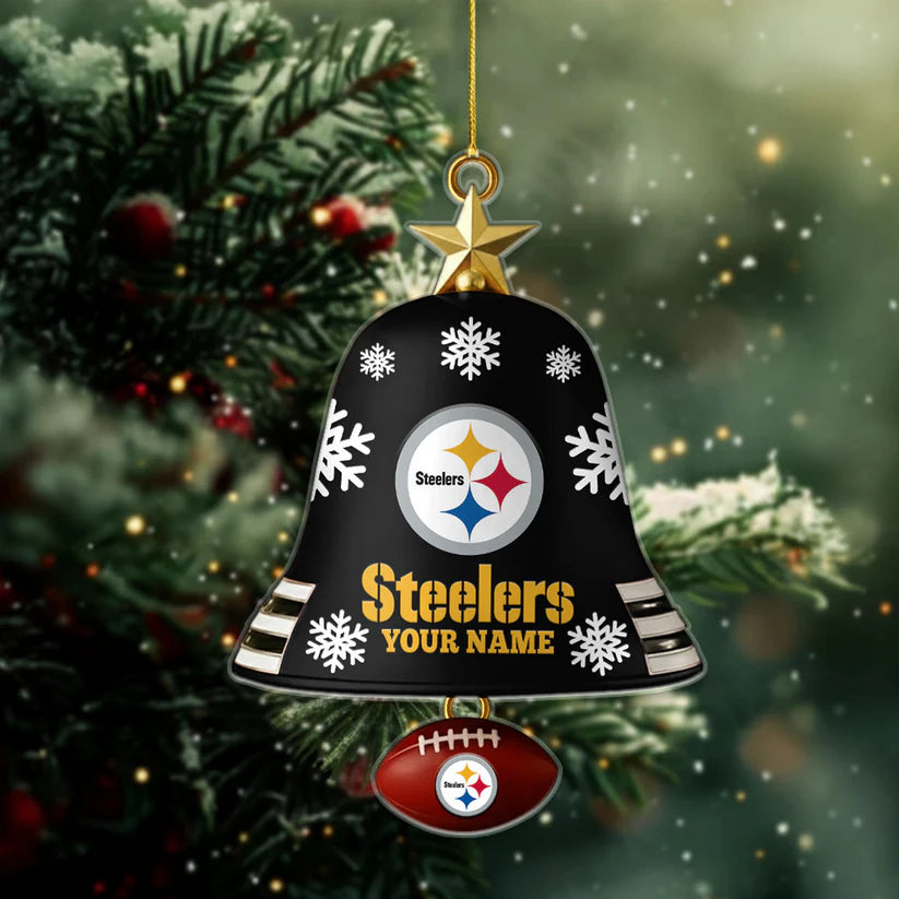 [SPECIAL OFFER] NEW CUSTOMIZED NFL14 PSB PITTSBURGH STEELERS CHRISTMAS ACRYLIC ORNAMENT