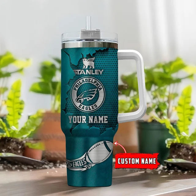 [SPECIAL OFFER] NEW CUSTOMIZED NFL02 PPE PHILADELPHIA EAGLES TUMBLER CUP