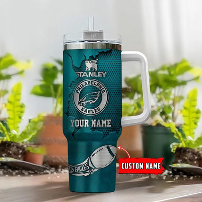 [SPECIAL OFFER] NEW CUSTOMIZED NFL02 PPE PHILADELPHIA EAGLES TUMBLER CUP
