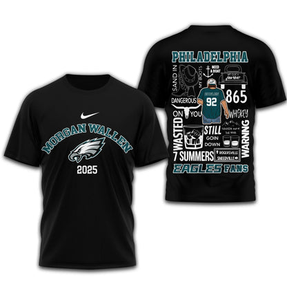 [SPECIAL OFFER] NEW CUSTOMIZED NFL02 PPE PHILADELPHIA EAGLES T-SHIRT | MULTIPLE COLORS AVAILABLE