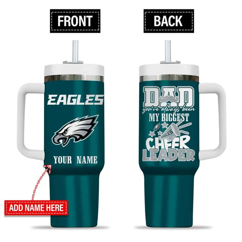 [SPECIAL OFFER] NEW CUSTOMIZED NFL02 PPE PHILADELPHIA EAGLES 40OZ TUMBLER