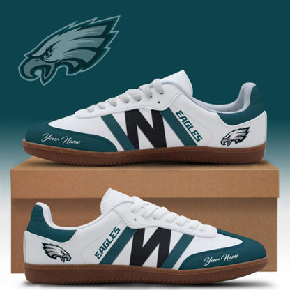 [SPECIAL OFFER] NEW CUSTOMIZED NFL02 PPE PHILADELPHIA EAGLES CLASSIC SNEAKERS