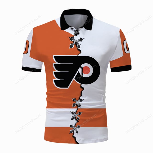 LIMITED EDITION - NEW CUSTOMIZED NHL27 PPF PHILADELPHIA FLYERS UNISEX T-SHIRT, POLO, HOODIE & JACKETS
