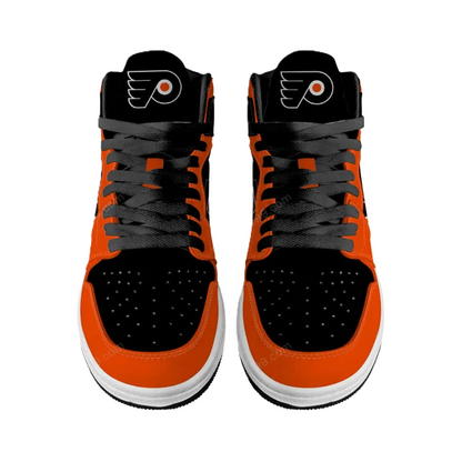 [SUPER SALE] NEW CUSTOMIZED NHL27 PD FLYERS AIR JORDAN SNEAKERS