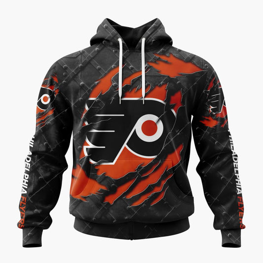 LIMITED EDITION - NEW CUSTOMIZED NHL27 PPF PHILADELPHIA FLYERS UNISEX T-SHIRT, POLO, HOODIE & JACKETS