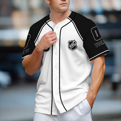 LIMITED EDITION - NEW CUSTOMIZED NHL27 BFS PHILADELPHIA FLYERS BASEBALL JERSEY