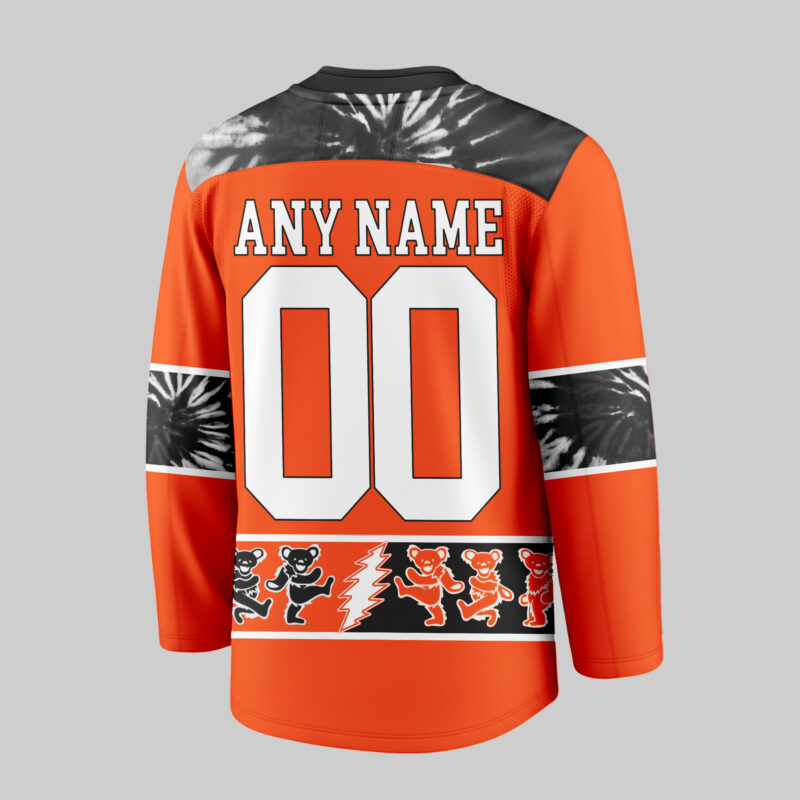 [SUPER SALE] NEW CUSTOMIZED NHL27 BFS PHILADELPHIA FLYERS UNISEX HOCKEY JERSEY