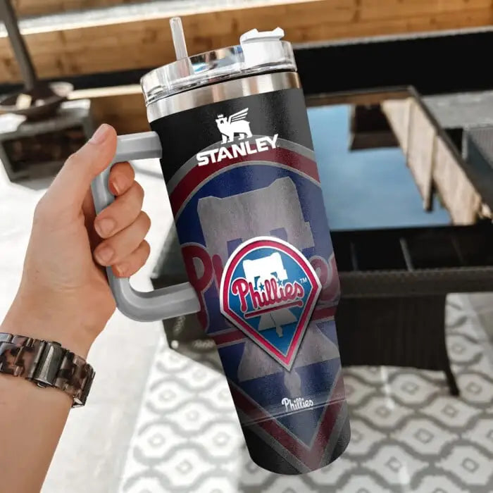 [FLASH SALE] NEW CUSTOMIZED MLB11 PPS PHILADELPHIA PHILLIES 40OZ TUMBLER