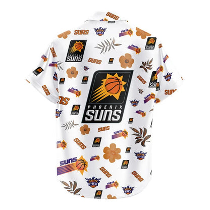 [HOT DEAL] NEW CUSTOMIZED NBA21 PSU PHOENIX SUNS UNISEX HAWAIIAN SHIRT & SHORTS SET