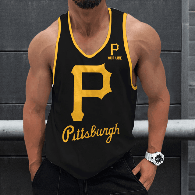 [FLASH SALE] NEW CUSTOMIZED MLB29 PITTSBURGH PIRATES UNISEX TANK TOP