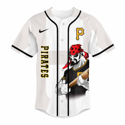 [FLASH SALE] NEW CUSTOMIZED MLB29 PB PIRATES BASEBALL JERSEY