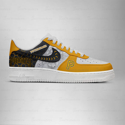 [FLASH SALE] NEW CUSTOMIZED MLB29 PB PIRATES AF1 SHOES