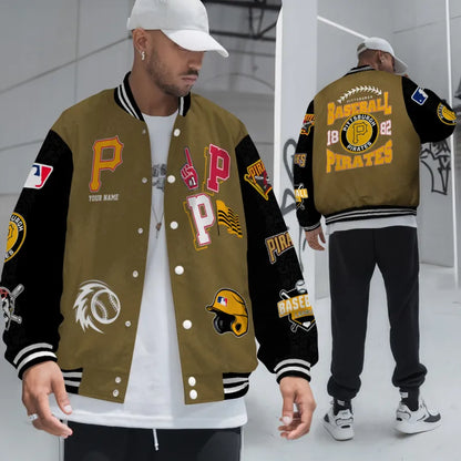 [FLASH SALE] NEW CUSTOMIZED MLB29 PHP PITTSBURGH PIRATES UNISEX T-SHIRT, POLO, HOODIE & JACKETS