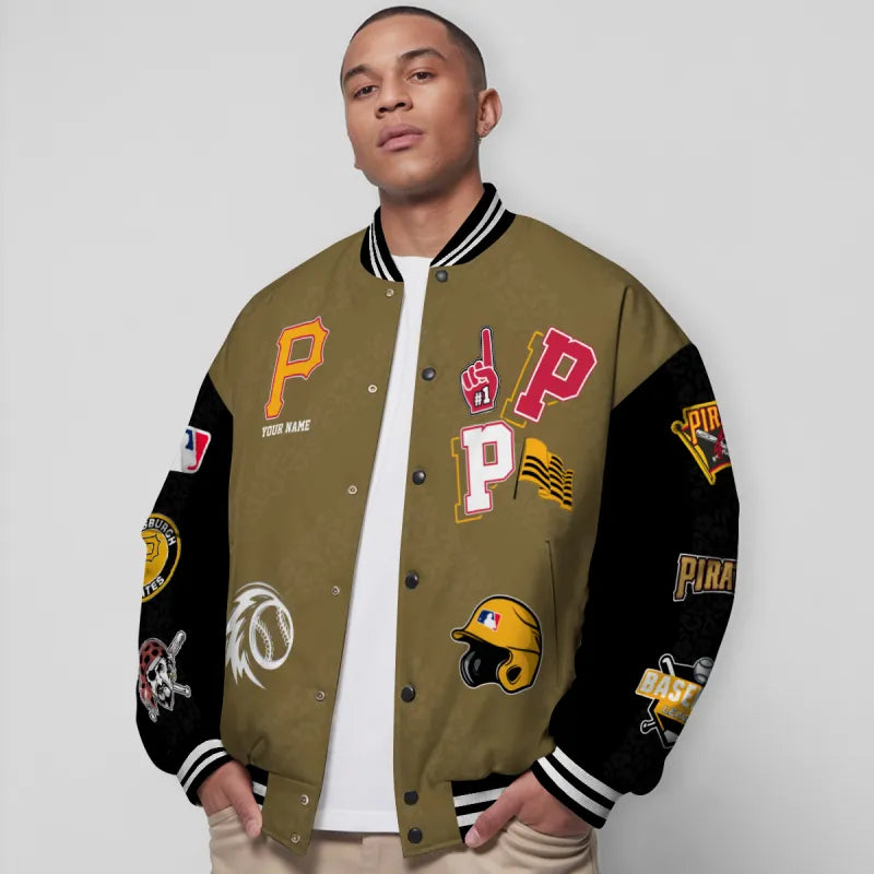 [FLASH SALE] NEW CUSTOMIZED MLB29 PHP PITTSBURGH PIRATES UNISEX T-SHIRT, POLO, HOODIE & JACKETS