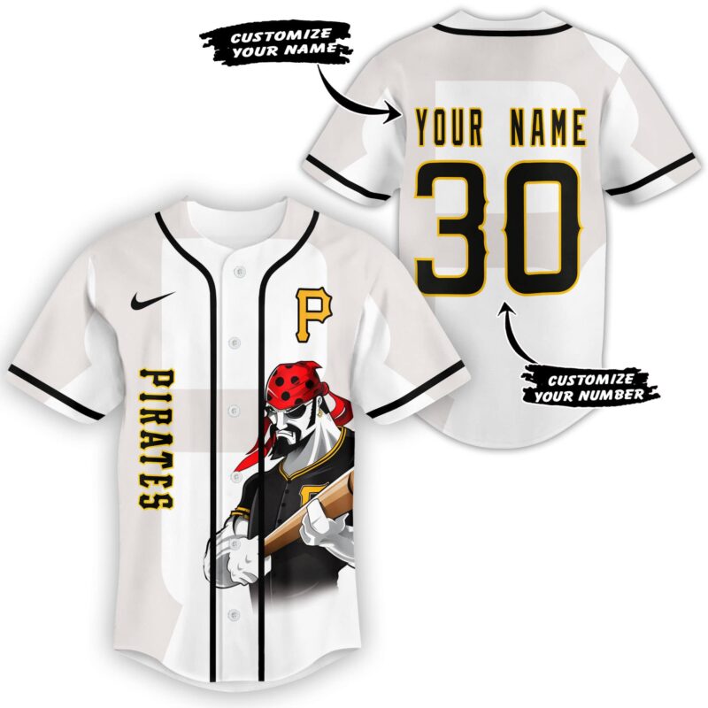 [FLASH SALE] NEW CUSTOMIZED MLB29 PB PIRATES BASEBALL JERSEY