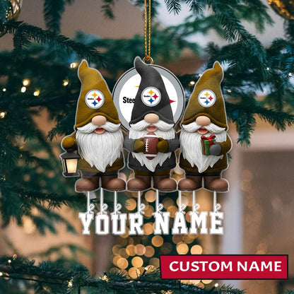 [SPECIAL OFFER] NEW CUSTOMIZED NFL14 PSB PITTSBURGH STEELERS CHRISTMAS ACRYLIC ORNAMENT