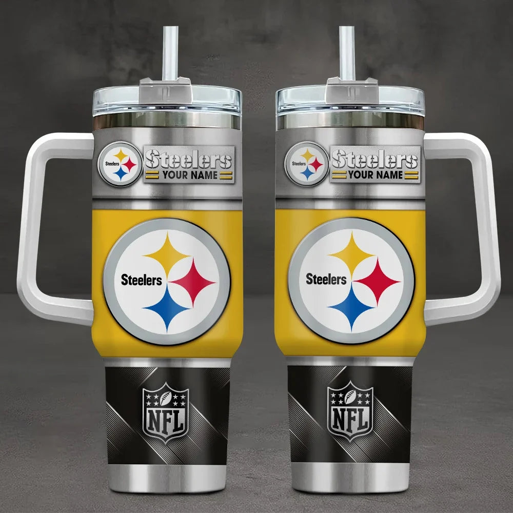 [SPECIAL OFFER] NEW CUSTOMIZED NFL14 PSB PITTSBURGH STEELERS TUMBLER CUP