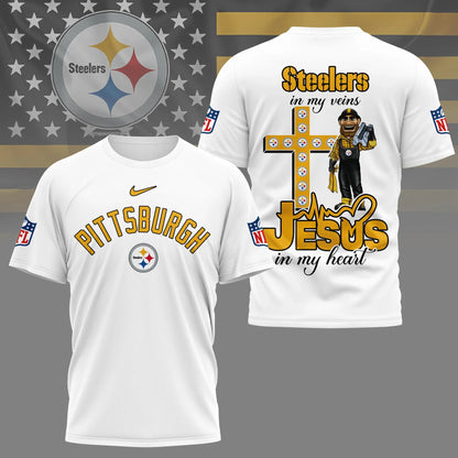 [SPECIAL OFFER] NEW CUSTOMIZED NFL14 PSB PITTSBURGH STEELERS T-SHIRT | MULTIPLE COLORS AVAILABLE