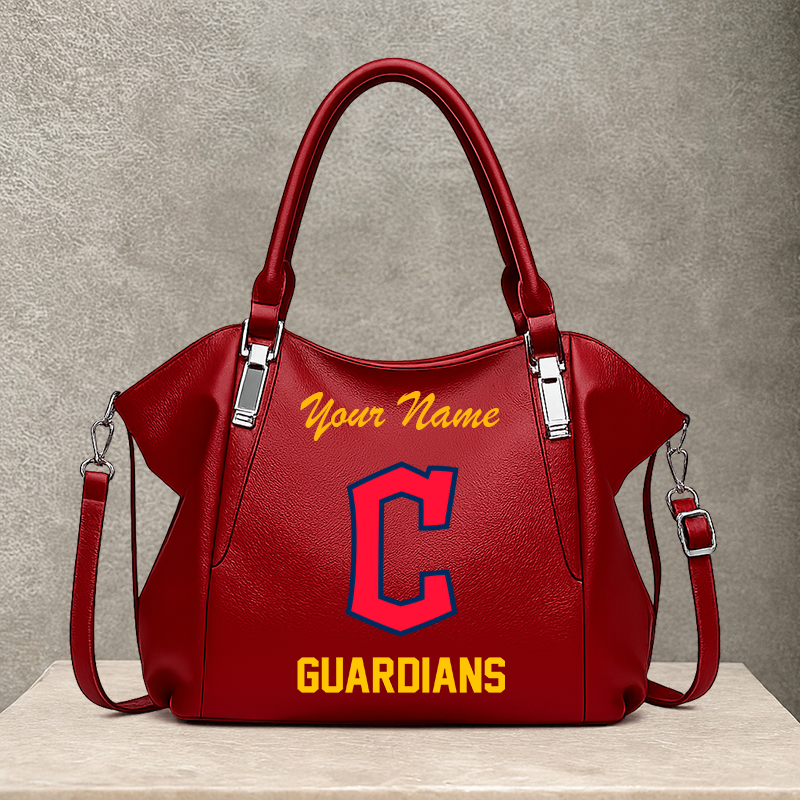 [FLASH SALE] NEW CUSTOMIZED MLB13 CGS CLEVELAND GUARDIANS SHOULDER HANDBAG