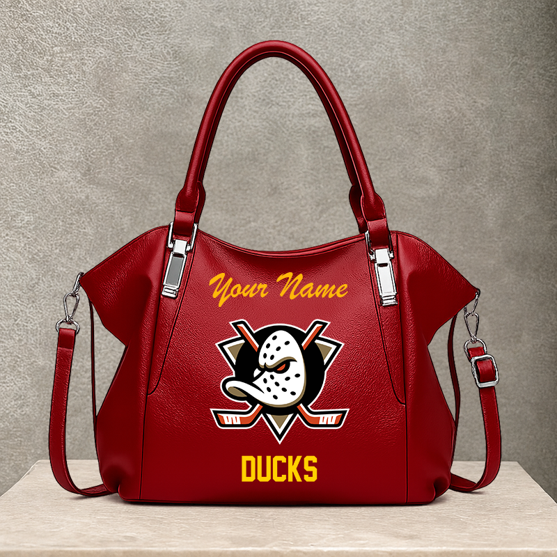 [SUPER SALE] NEW CUSTOMIZED NHL09 AHD ANAHEIM DUCKS SHOULDER HANDBAG