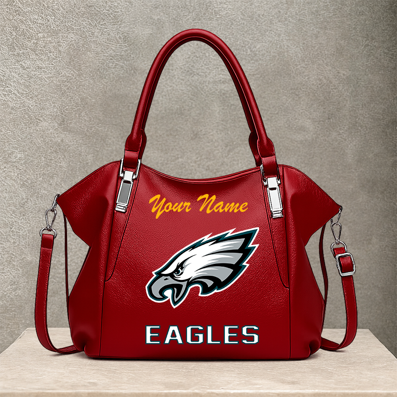 [SPECIAL OFFER] NEW CUSTOMIZED NFL02 PPE PHILADELPHIA EAGLES SHOULDER HANDBAG