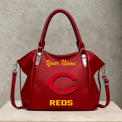 [FLASH SALE] NEW CUSTOMIZED MLB05 CRS CINCINNATI REDS SHOULDER HANDBAG