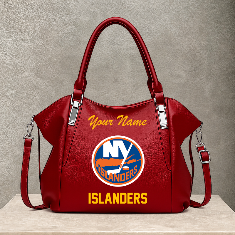[SUPER SALE] NEW CUSTOMIZED NHL25 NYI NEW YORK ISLANDERS SHOULDER HANDBAG