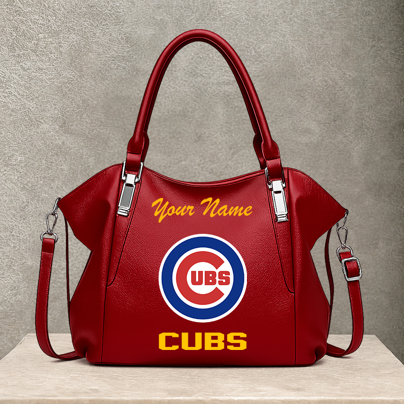 [FLASH SALE] NEW CUSTOMIZED MLB04 CCS CHICAGO CUBS SHOULDER HANDBAG