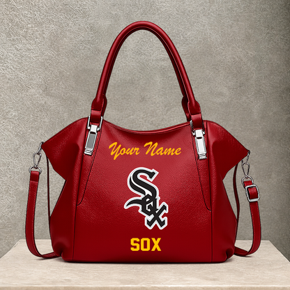 [FLASH SALE] NEW CUSTOMIZED MLB26 CWS CHICAGO WHITE SOX SHOULDER HANDBAG