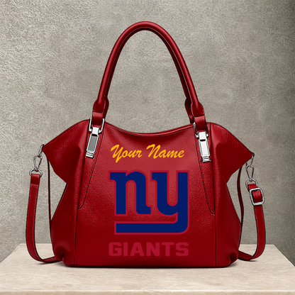 [SPECIAL OFFER] NEW CUSTOMIZED NFL32 NYG NEW YORK GIANTS SHOULDER HANDBAG