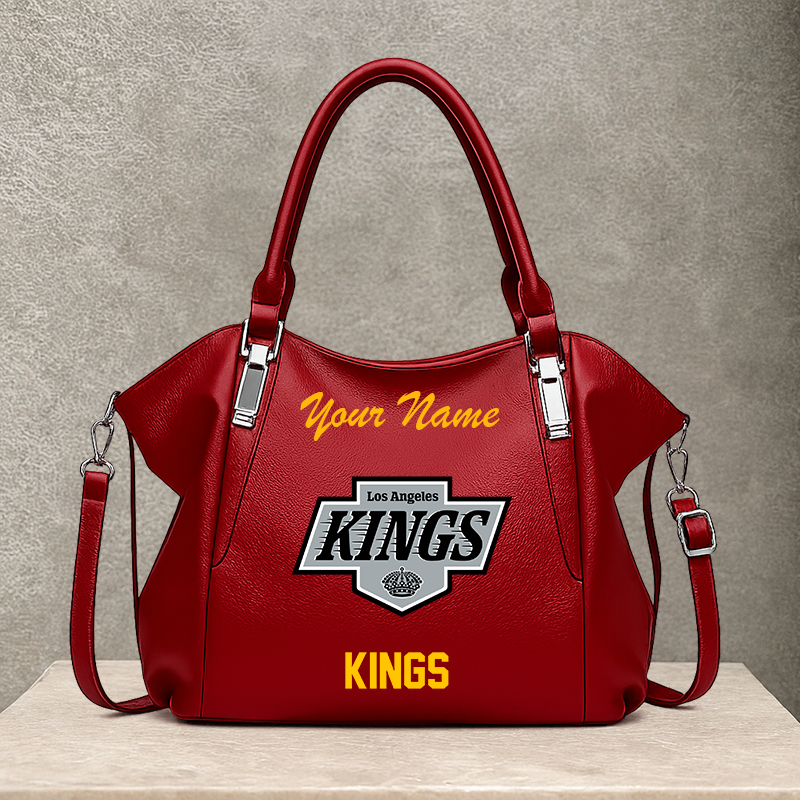 [SUPER SALE] NEW CUSTOMIZED NHL16 LAK LOS ANGELES KINGS SHOULDER HANDBAG