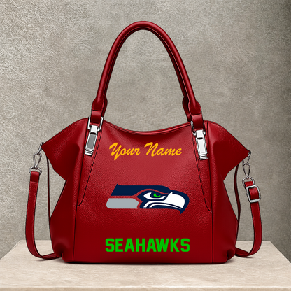 [SPECIAL OFFER] NEW CUSTOMIZED NFL06 SSH SEATTLE SEAHAWKS SHOULDER HANDBAG