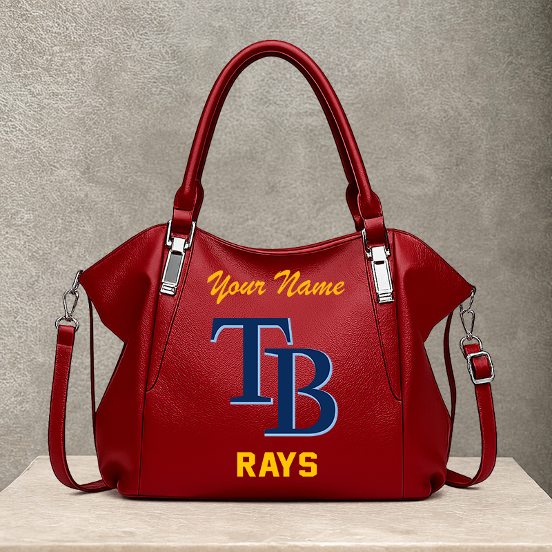 [FLASH SALE] NEW CUSTOMIZED MLB21 TBR TAMPA BAY RAYS SHOULDER HANDBAG
