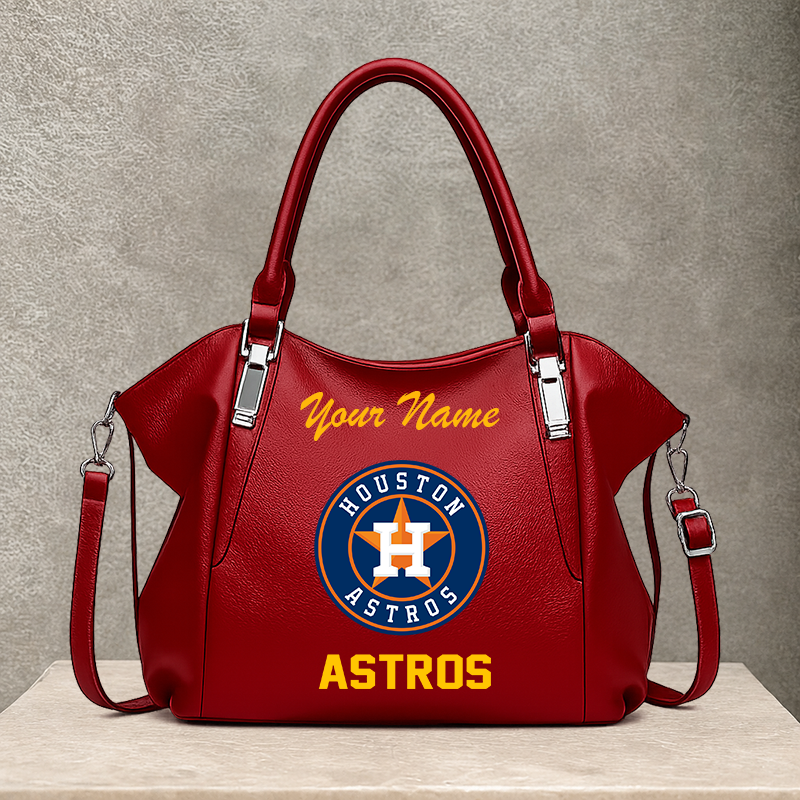 [FLASH SALE] NEW CUSTOMIZED MLB10 HAS HOUSTON ASTROS SHOULDER HANDBAG