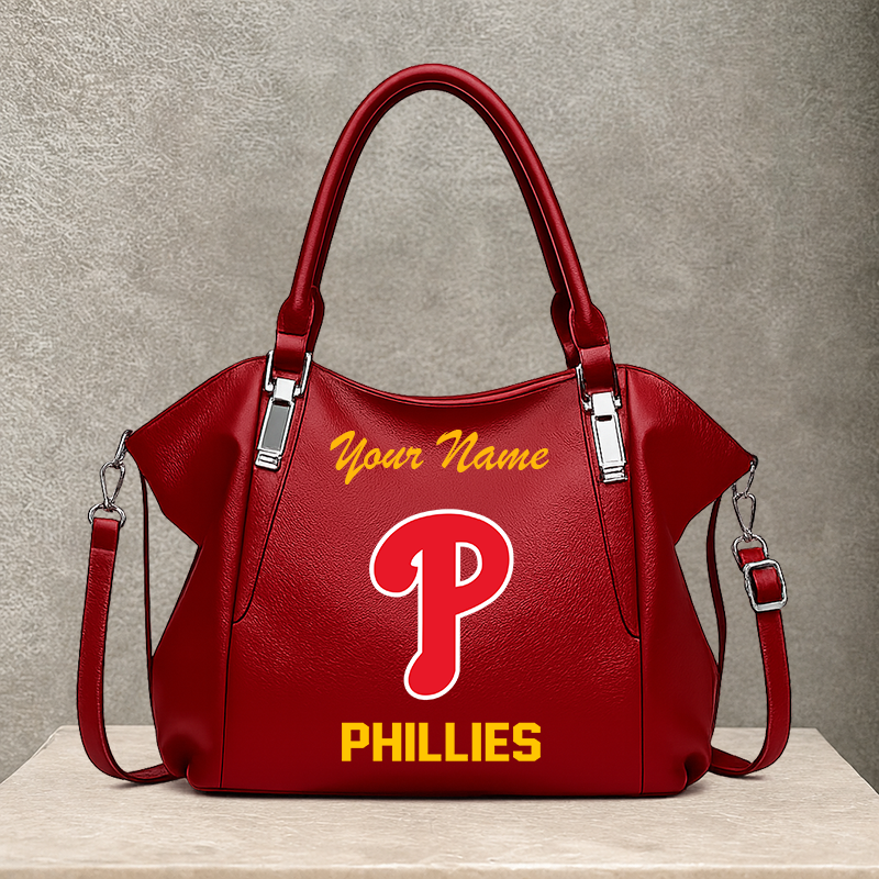 [FLASH SALE] NEW CUSTOMIZED MLB11 PPS PHILADELPHIA PHILLIES SHOULDER HANDBAG