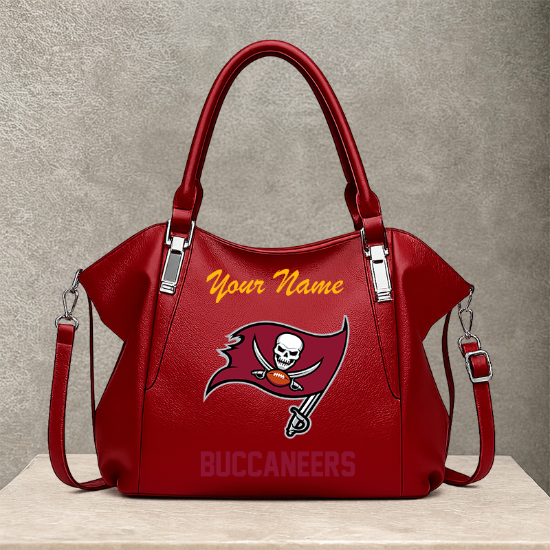 [SPECIAL OFFER] NEW CUSTOMIZED NFL10 TBB TAMPA BAY BUCCANEERS SHOULDER HANDBAG