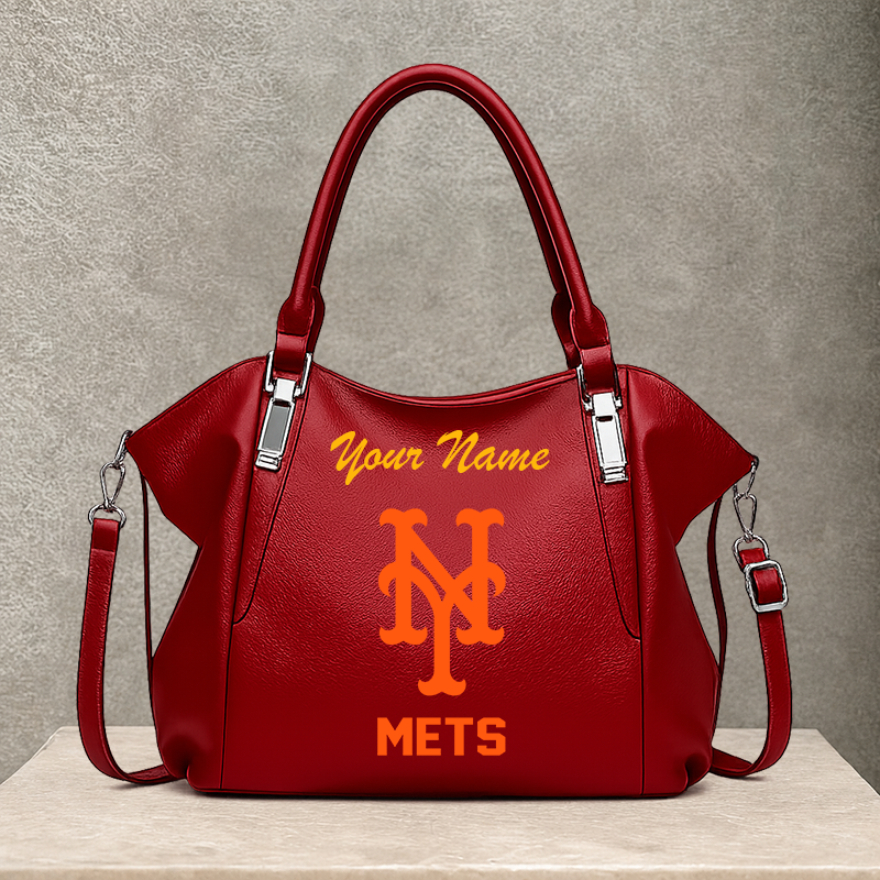 [FLASH SALE] NEW CUSTOMIZED MLB17 NYM NEW YORK METS SHOULDER HANDBAG