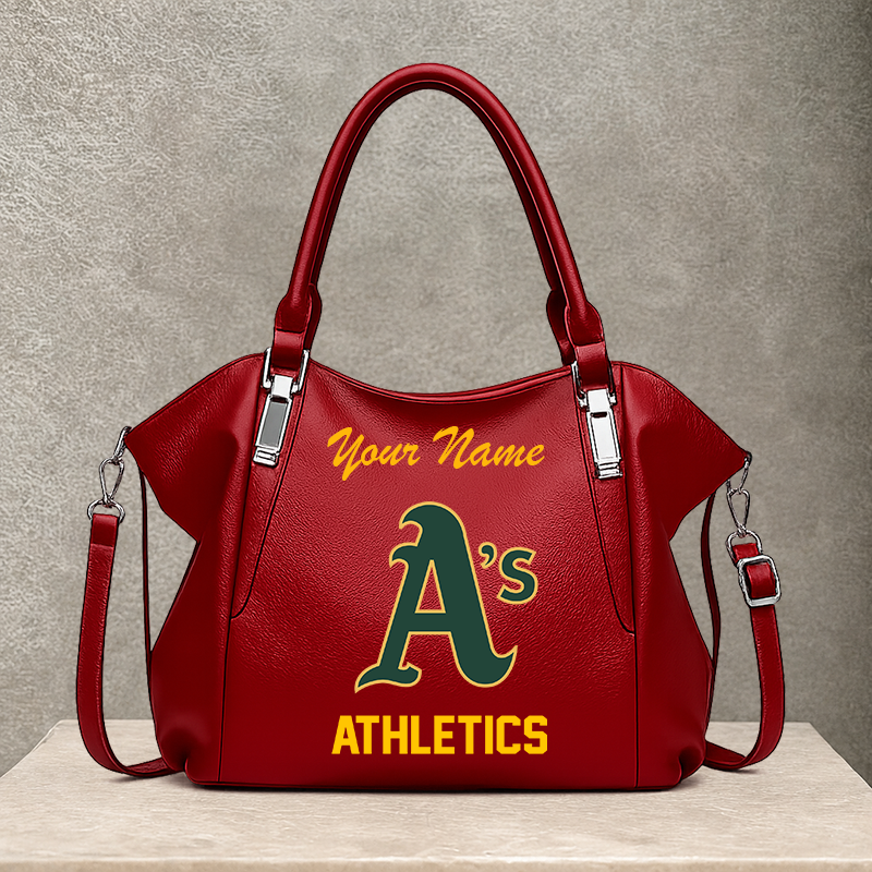 [FLASH SALE] NEW CUSTOMIZED MLB23 OAS OAKLAND ATHLETICS SHOULDER HANDBAG