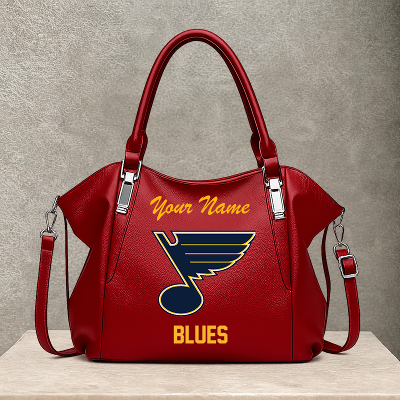 [SUPER SALE] NEW CUSTOMIZED NHL14 SLB ST. LOUIS BLUES SHOULDER HANDBAG