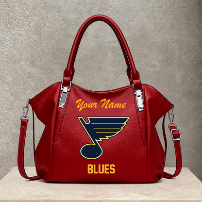 [SUPER SALE] NEW CUSTOMIZED NHL14 SLB ST. LOUIS BLUES SHOULDER HANDBAG
