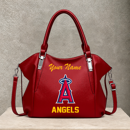 [FLASH SALE] NEW CUSTOMIZED MLB27 LAA LOS ANGELES ANGELS SHOULDER HANDBAG