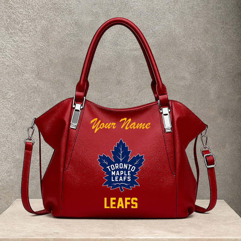 [SUPER SALE] NEW CUSTOMIZED NHL23 TML TORONTO MAPLE LEAFS SHOULDER HANDBAG