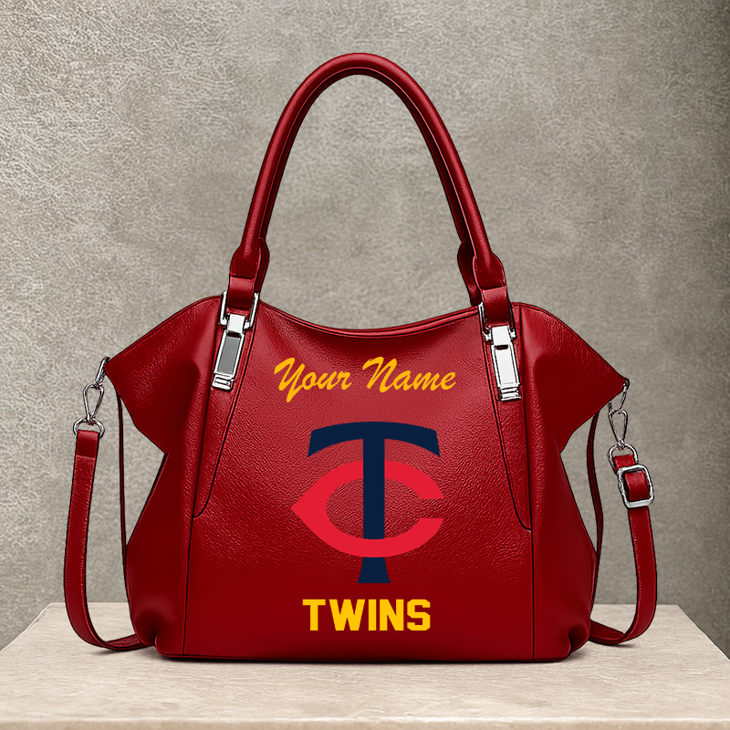 [FLASH SALE] NEW CUSTOMIZED MLB22 MTS MINNESOTA TWINS SHOULDER HANDBAG