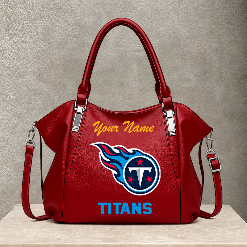[SPECIAL OFFER] NEW CUSTOMIZED NFL31 TST TENNESSEE TITANS SHOULDER HANDBAG