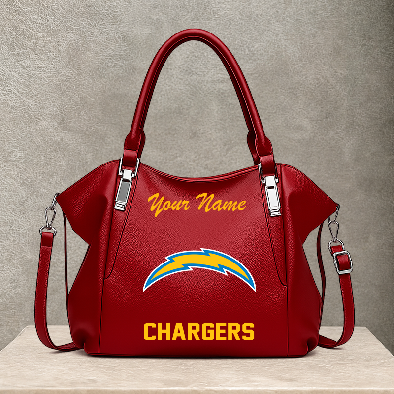 [SPECIAL OFFER] NEW CUSTOMIZED NFL09 LAC LOS ANGELES CHARGERS SHOULDER HANDBAG