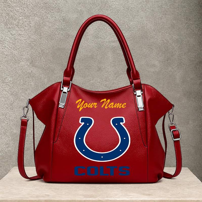 [SPECIAL OFFER] NEW CUSTOMIZED NFL17 IDC INDIANAPOLIS COLTS SHOULDER HANDBAG