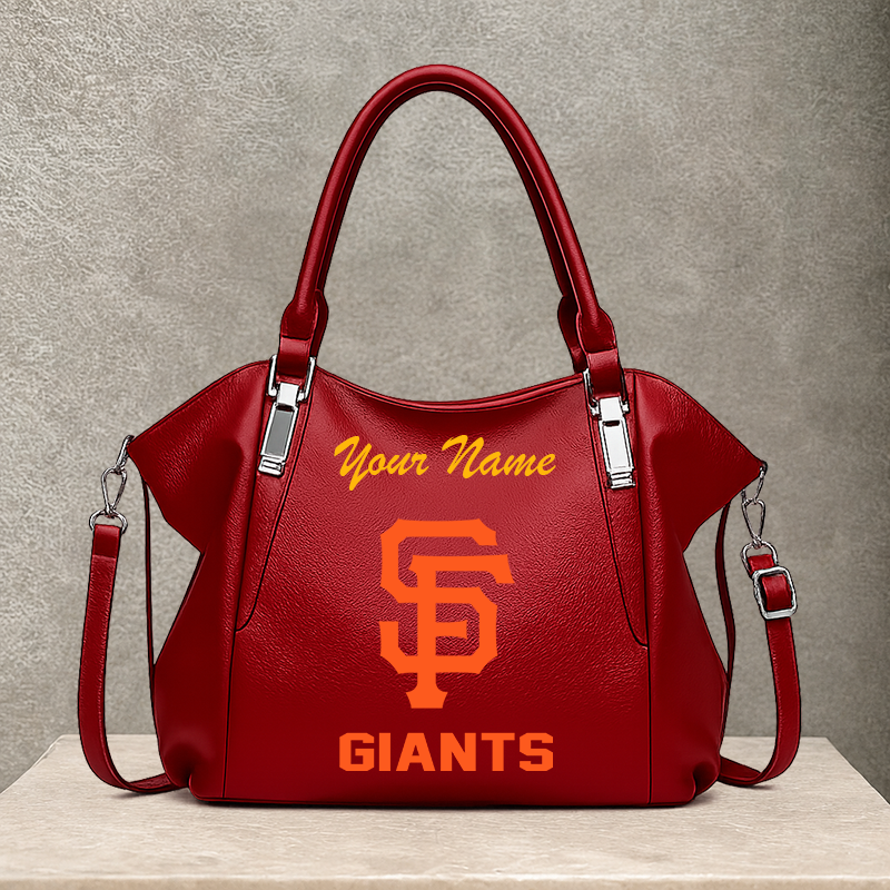 [FLASH SALE] NEW CUSTOMIZED MLB06 SFG SAN FRANCISCO GIANTS SHOULDER HANDBAG