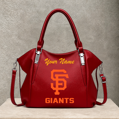 [FLASH SALE] NEW CUSTOMIZED MLB06 SFG SAN FRANCISCO GIANTS SHOULDER HANDBAG