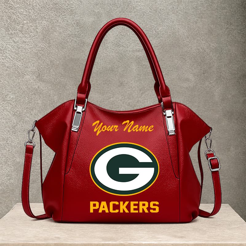 [SPECIAL OFFER] NEW CUSTOMIZED NFL08 GBP GREEN BAY PACKERS SHOULDER HANDBAG